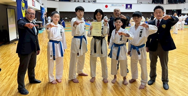 岐阜県中学生空手道選手権大会
